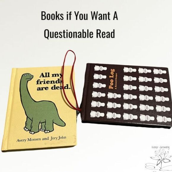 Questionable Reads - Comical And Dark Books for Fun - Picture 1 of 10